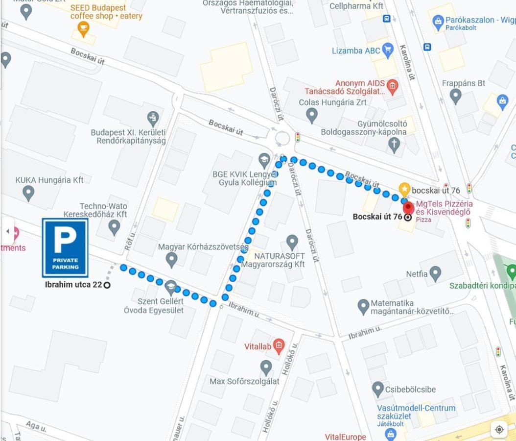 Mgtels Apartman - With Private Parking Budapest Ngoại thất bức ảnh